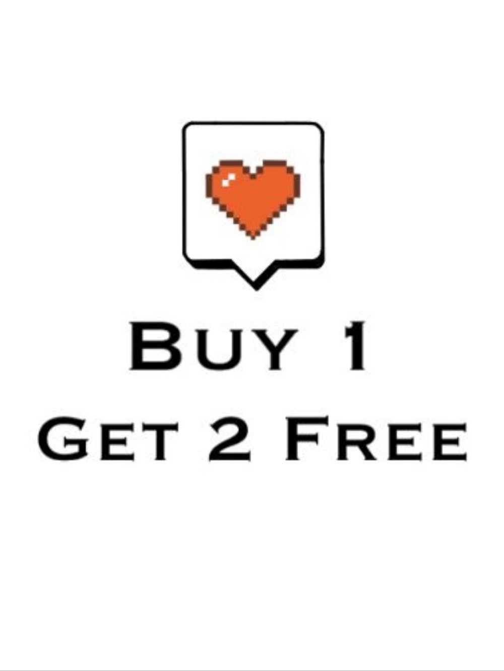 ❤️ = BUY 1 GET 2 FREE (5lb Limit)